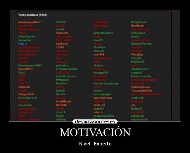 MOTIVACIÓN -