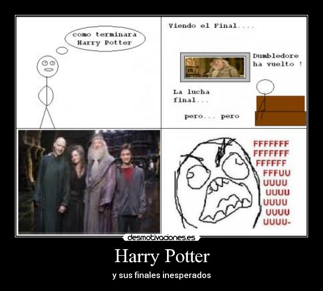 Harry Potter - y sus finales inesperados