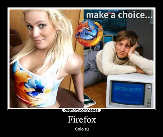 Firefox - Solo tú