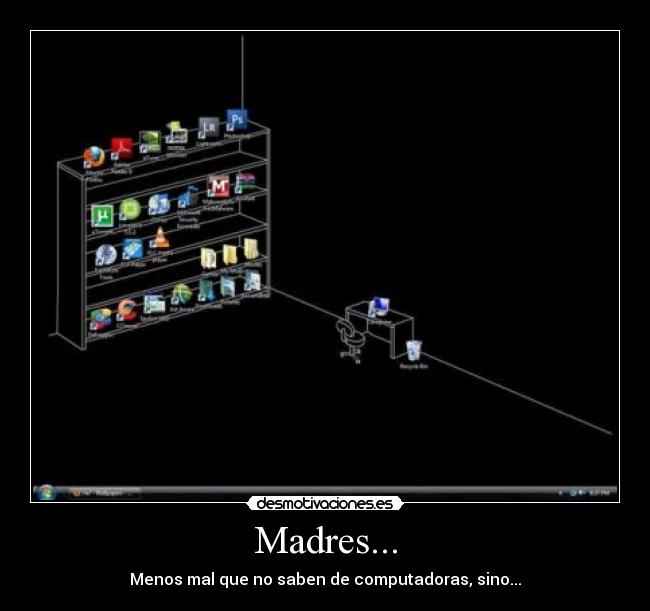 carteles madres escritorio ordenado etc desmotivaciones