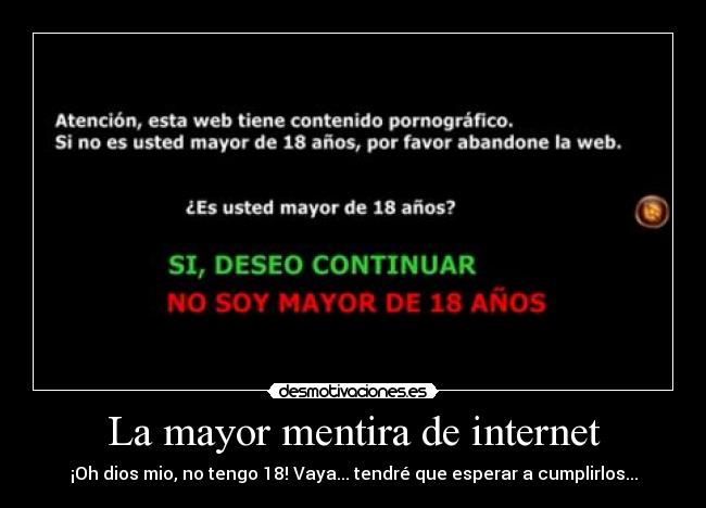 La mayor mentira de internet - 