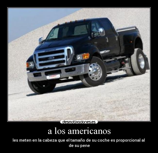 a los americanos -