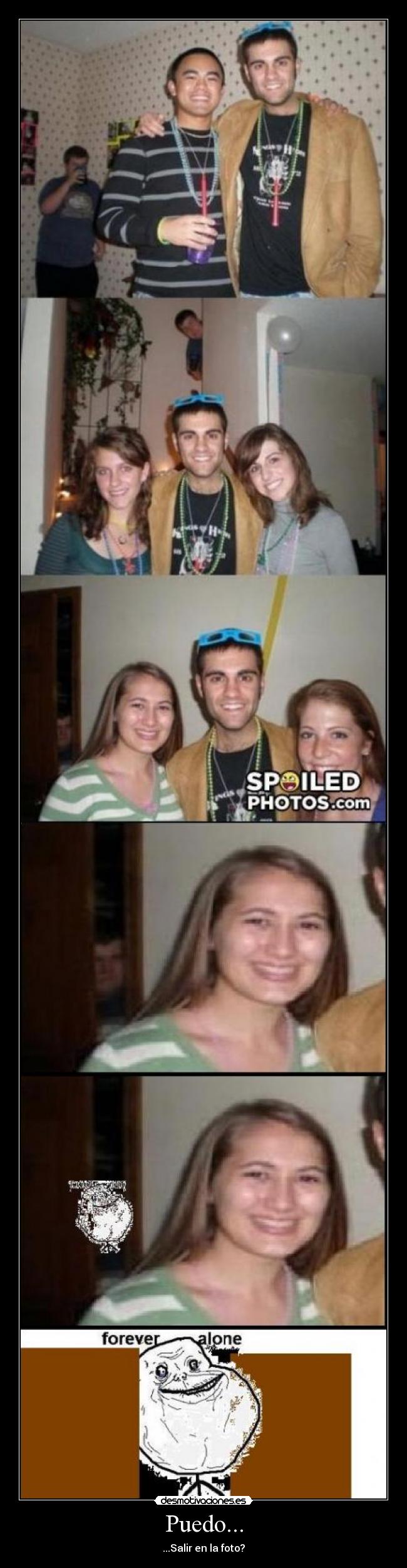 Puedo... - ...Salir en la foto?