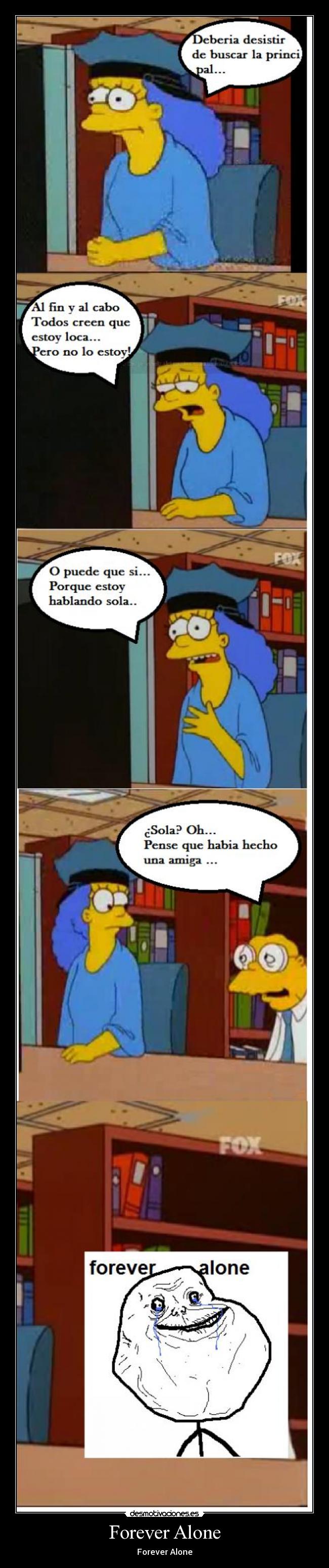 carteles forever alone desmotivaciones