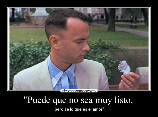 Puede que no sea muy listo, -