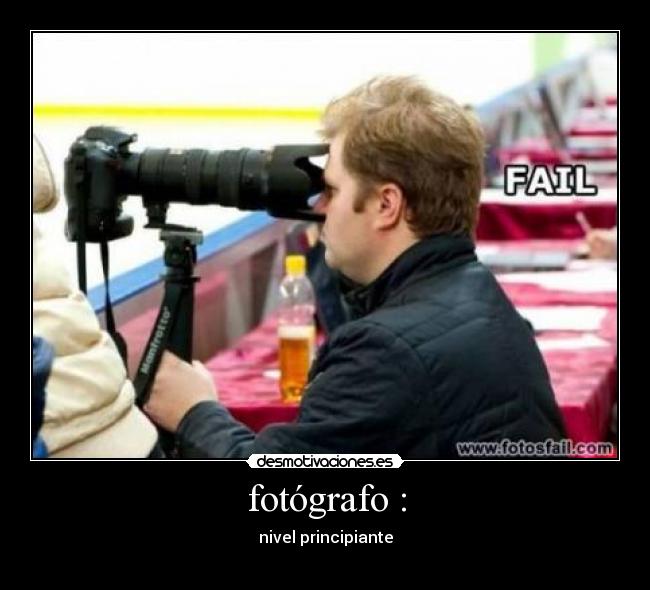 fotógrafo : -