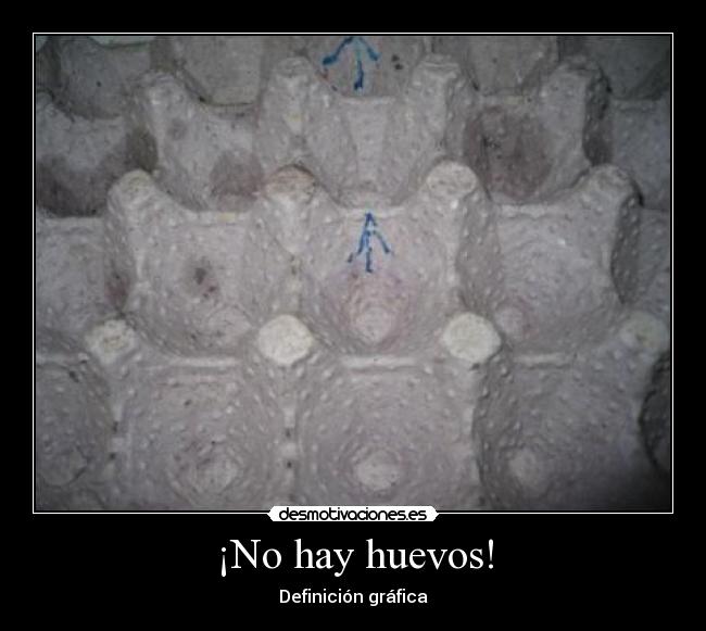 ¡No hay huevos! - 