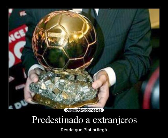 Predestinado a extranjeros -