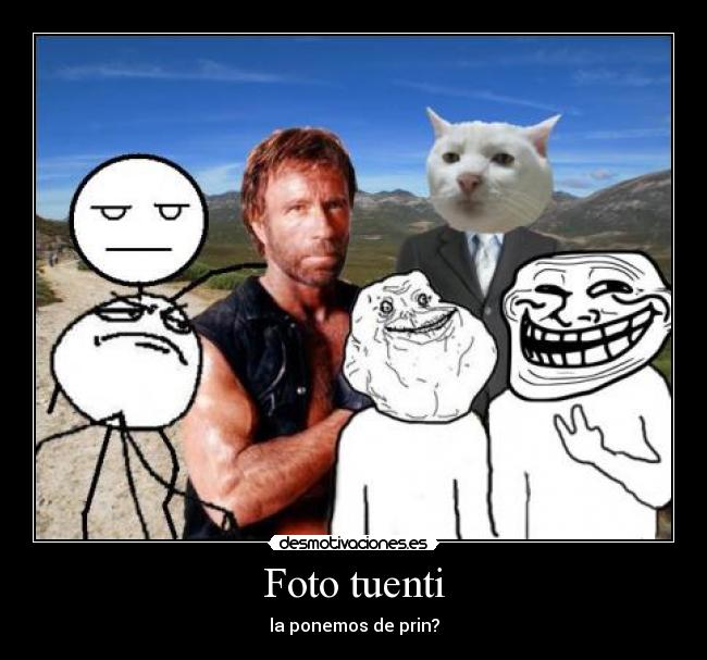 Foto tuenti - la ponemos de prin?