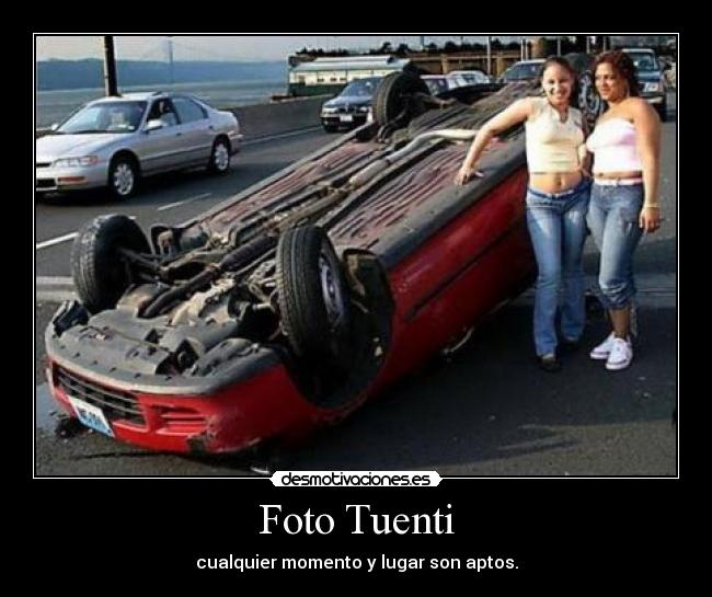 Foto Tuenti - cualquier momento y lugar son aptos.