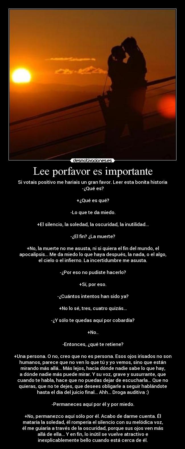 Lee porfavor es importante - 