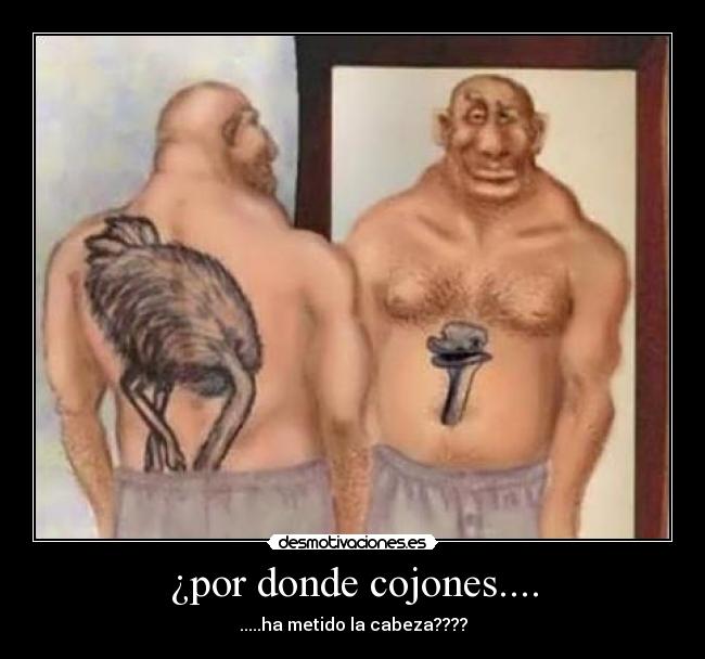 ¿por donde cojones.... -