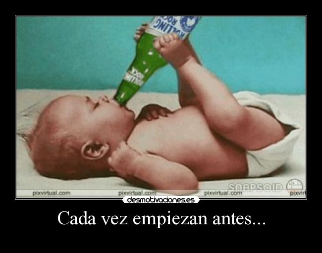 Cada vez empiezan antes... - 