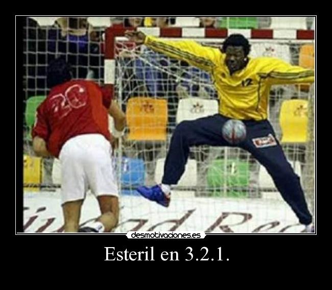 Esteril en 3.2.1. -
