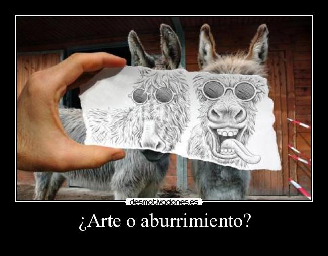 ¿Arte o aburrimiento? - 
