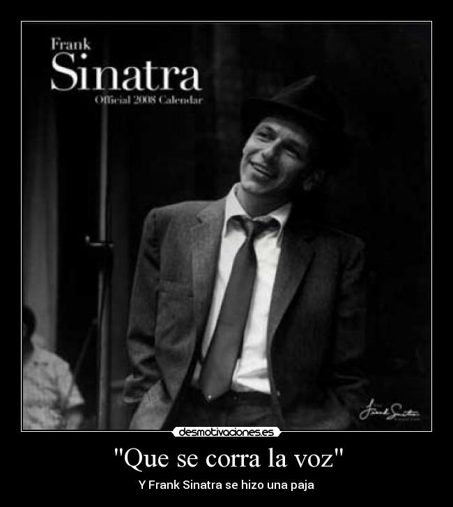 Que se corra la voz - 