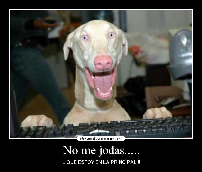 No me jodas..... -