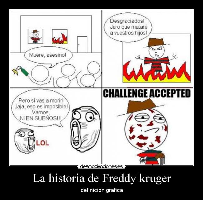 La historia de Freddy kruger -