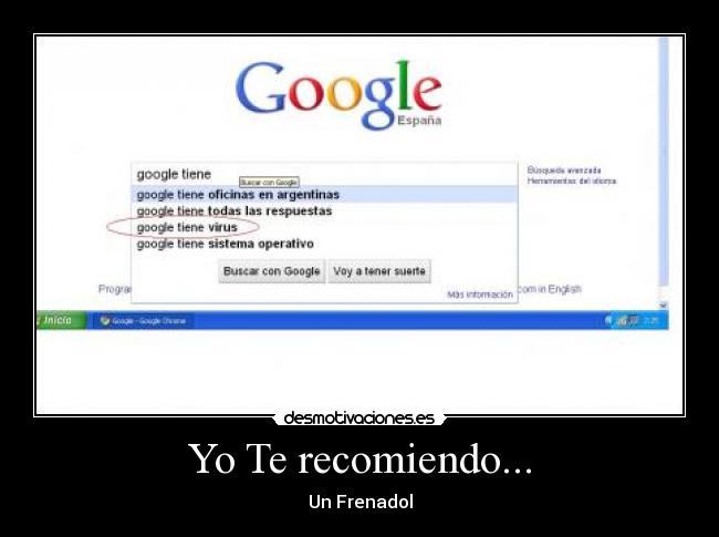 Yo Te recomiendo... - Un Frenadol