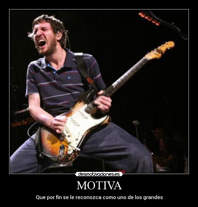 MOTIVA - Que por fin se le reconozca como uno de los grandes