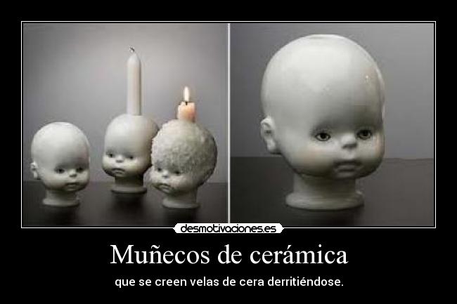 Muñecos de cerámica -