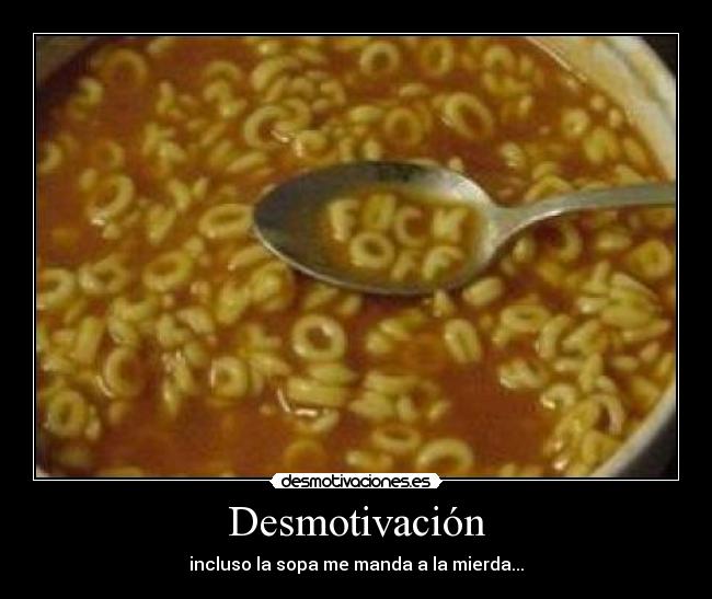 Desmotivación -