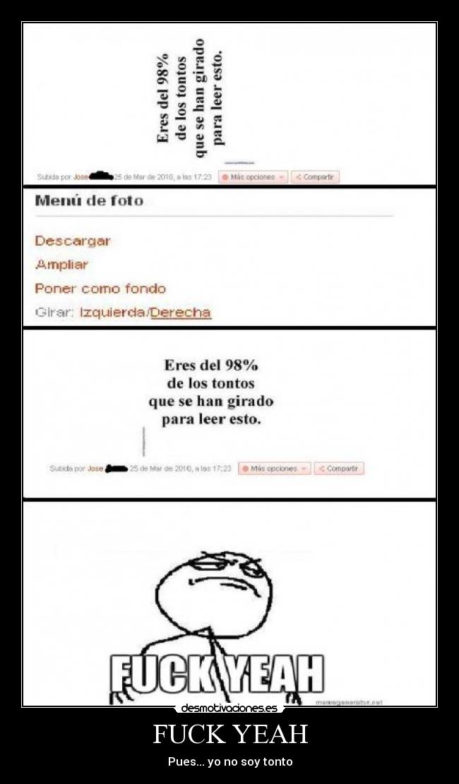 FUCK YEAH - Pues... yo no soy tonto