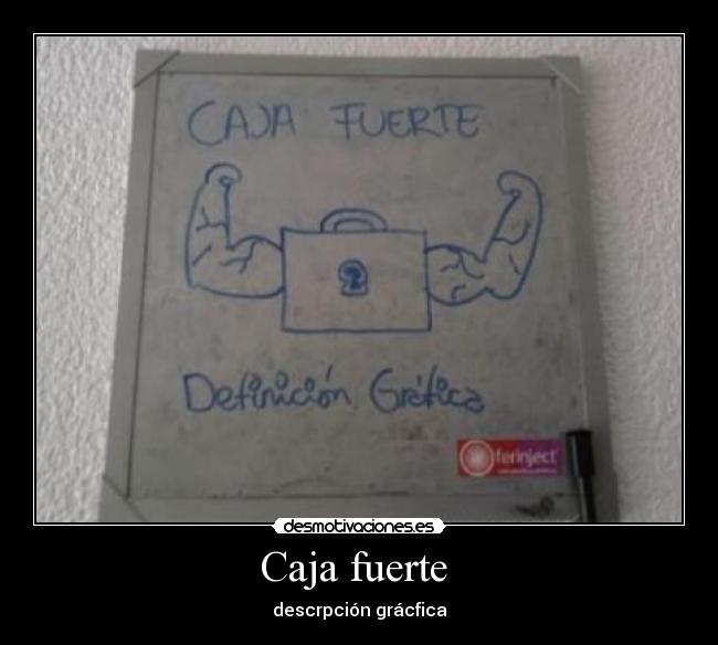 Caja fuerte  - 