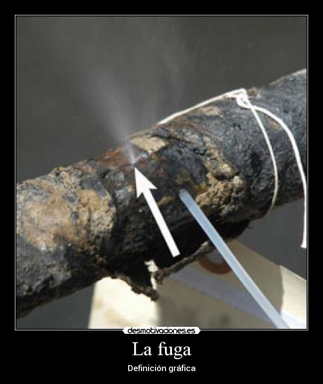 La fuga - Definición gráfica