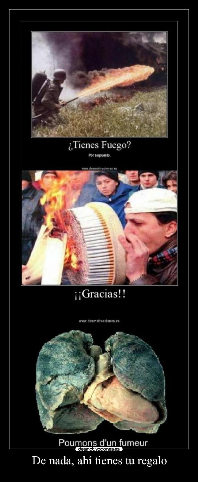 De nada, ahí tienes tu regalo - 