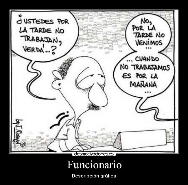 carteles funcionario desmotivaciones