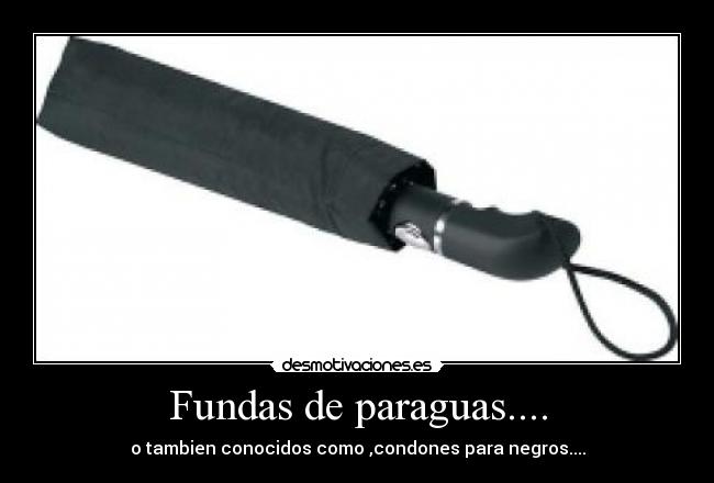 Fundas de paraguas.... -