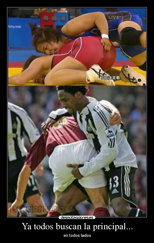 Ya todos buscan la principal... - en todos lados