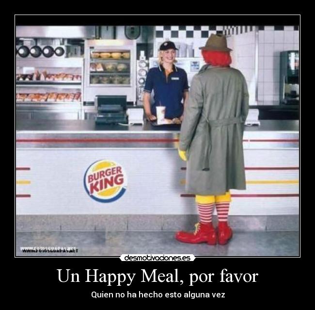 Un Happy Meal, por favor - 
