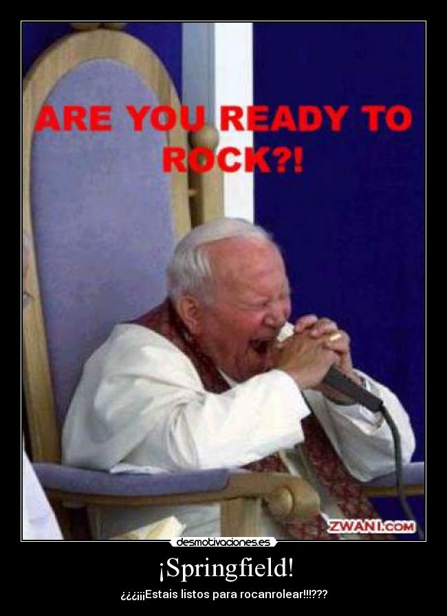 ¡Springfield! -
