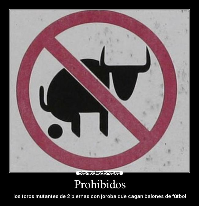 Prohibidos -