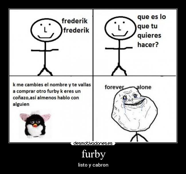 furby - listo y cabron