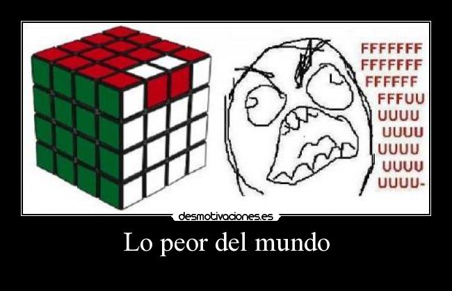 Lo peor del mundo - 