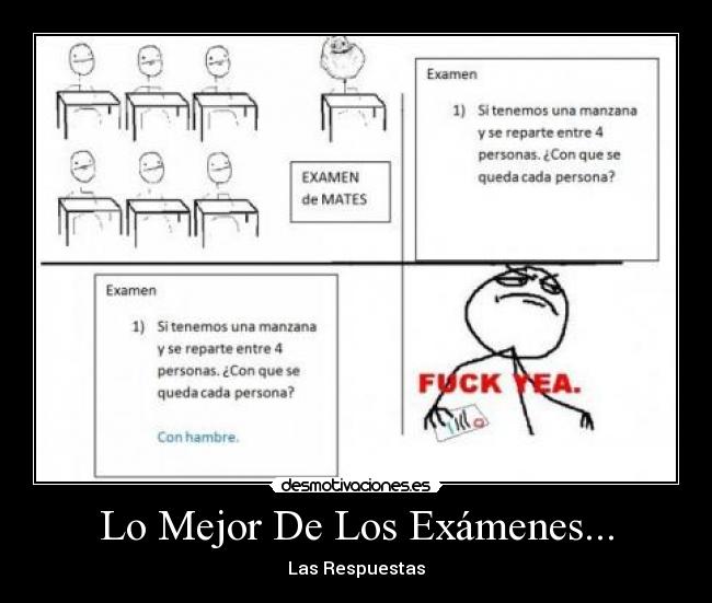 Lo Mejor De Los Exámenes... - Las Respuestas