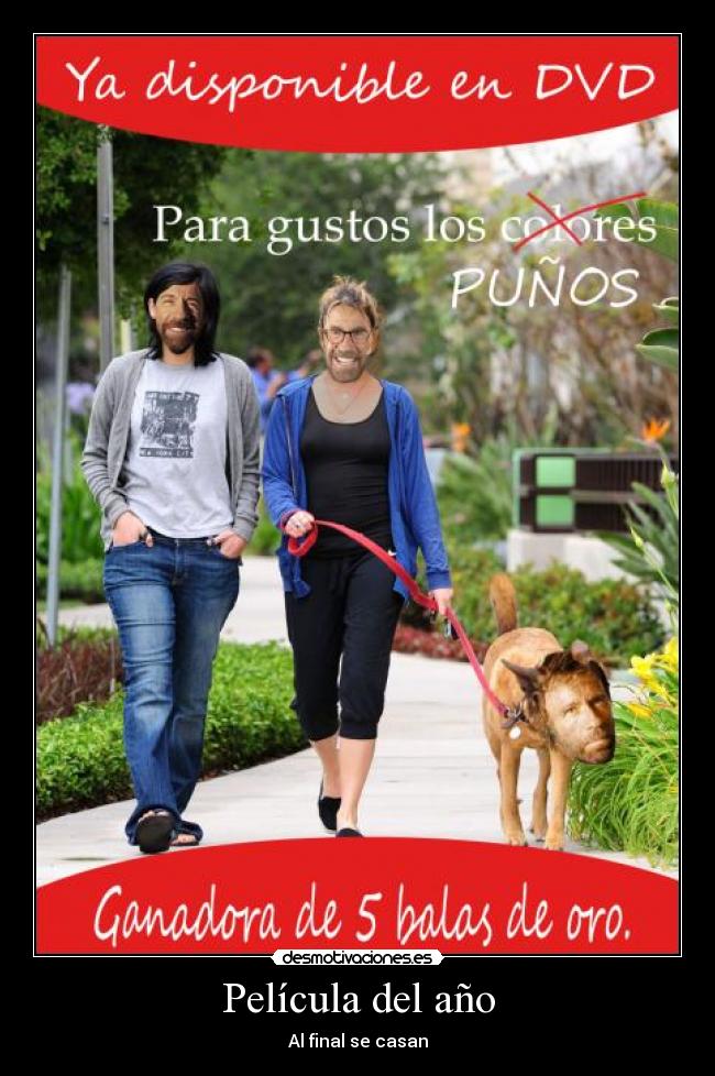 Película del año - Al final se casan