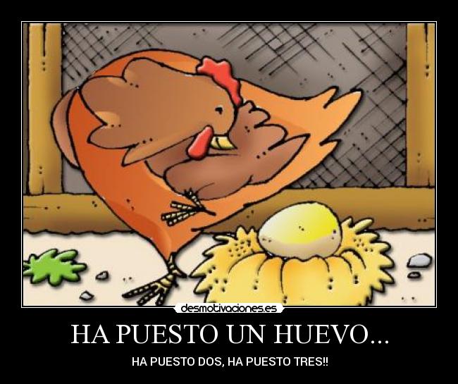 HA PUESTO UN HUEVO... - 