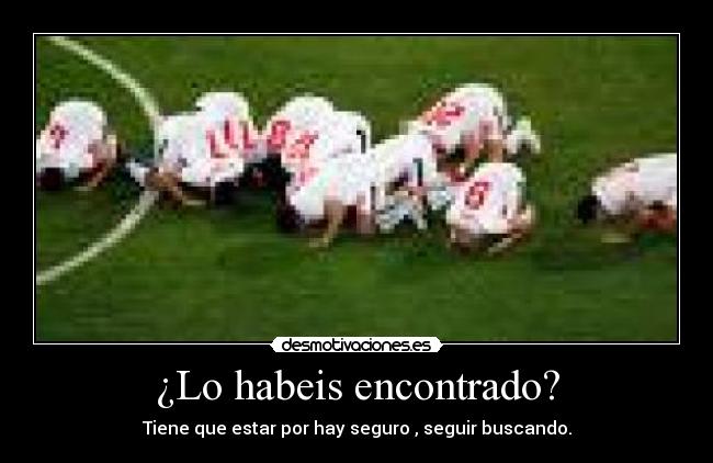 ¿Lo habeis encontrado? - 