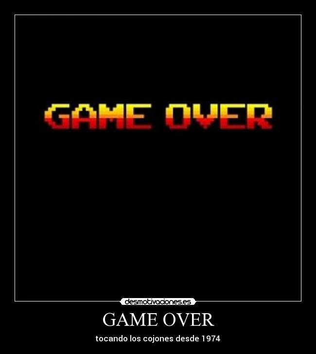 GAME OVER -