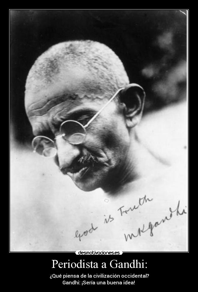 carteles gandhi desmotivaciones