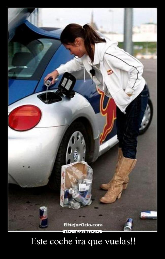 Este coche ira que vuelas!! - 
