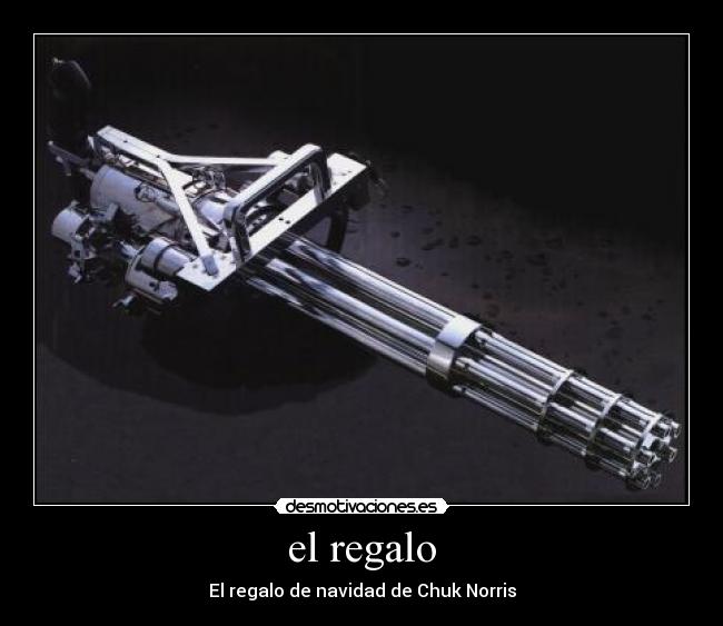 el regalo - El regalo de navidad de Chuk Norris