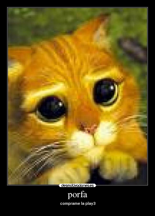 porfa - comprame la play3
