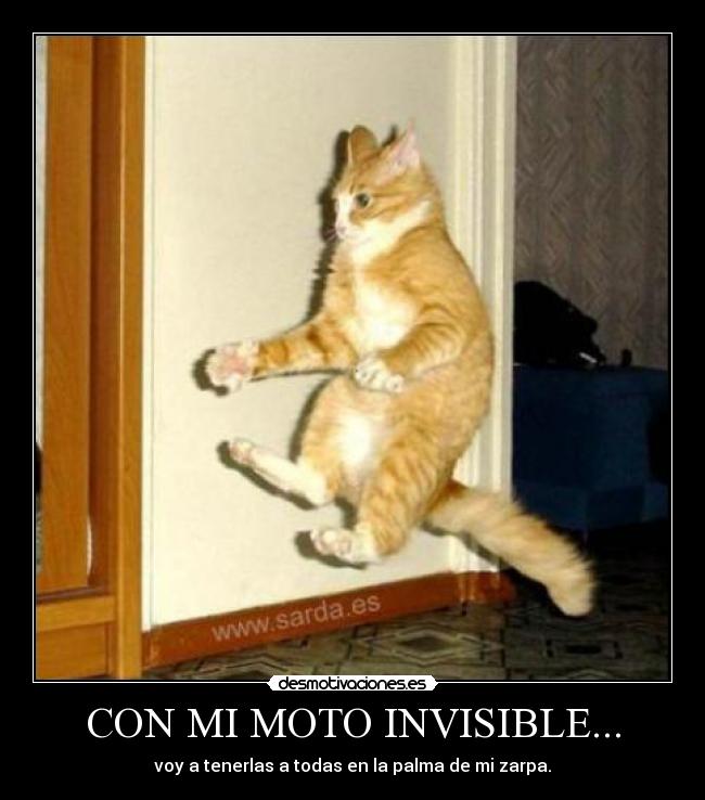 CON MI MOTO INVISIBLE... -