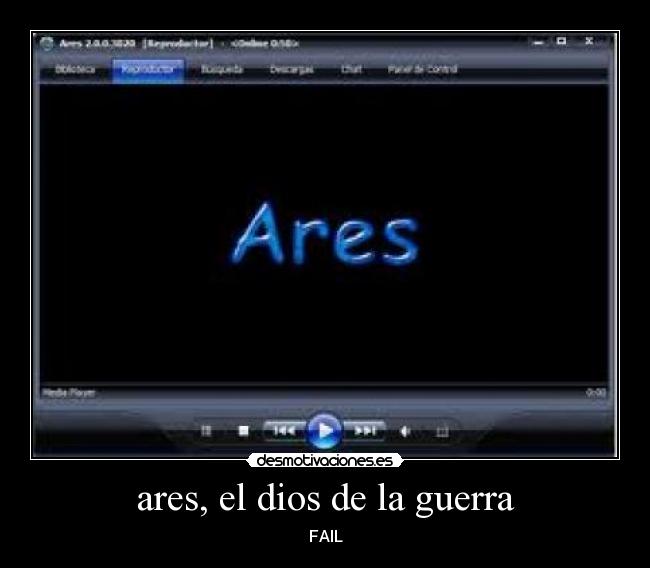 ares, el dios de la guerra - 