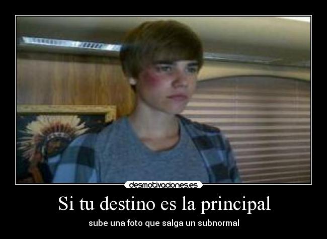 Si tu destino es la principal -